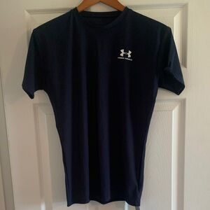 Under Armour Men's Dark Blue Short Sleeve Tee